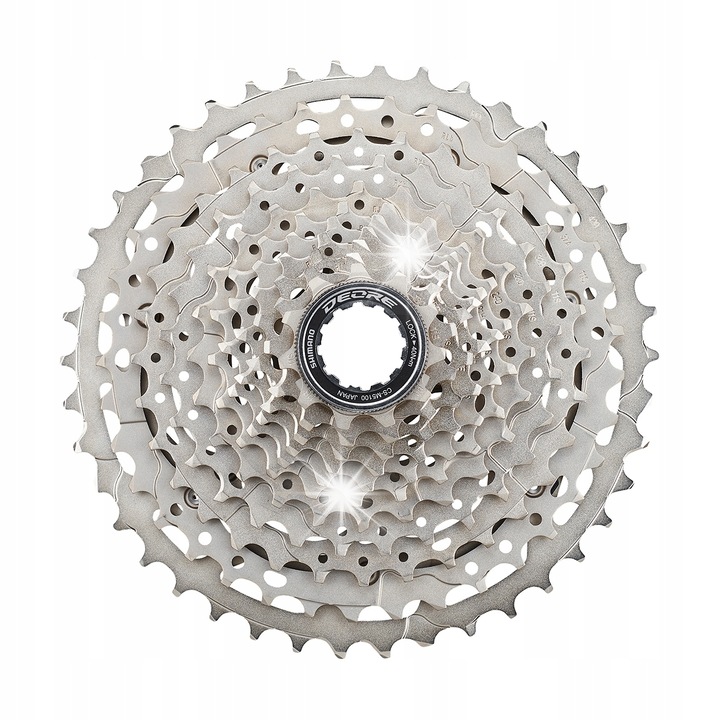 Kaseta bicicleta Shimano Deore CS-M5100 11-51T, 11 viteze, otel, argintie