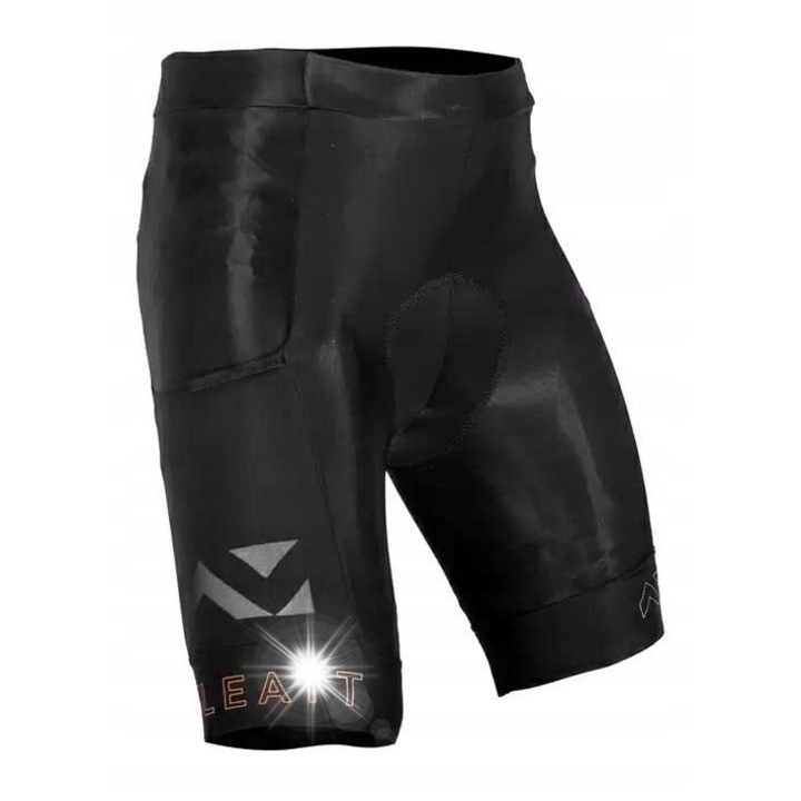 Pantaloni scurti sport barbati LEATT Endurance 4.0, negru, insertie integrata, M INTL