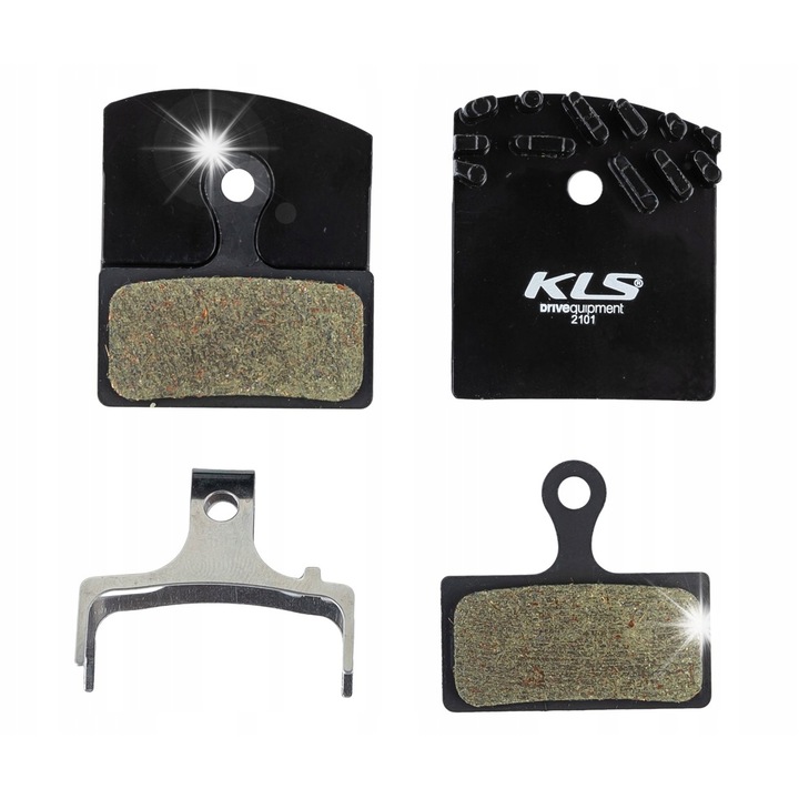 Kellys D-14 Radiator fékbetétek, levehető hűtőbordákkal, Shimano fékekkel kompatibilis, szett