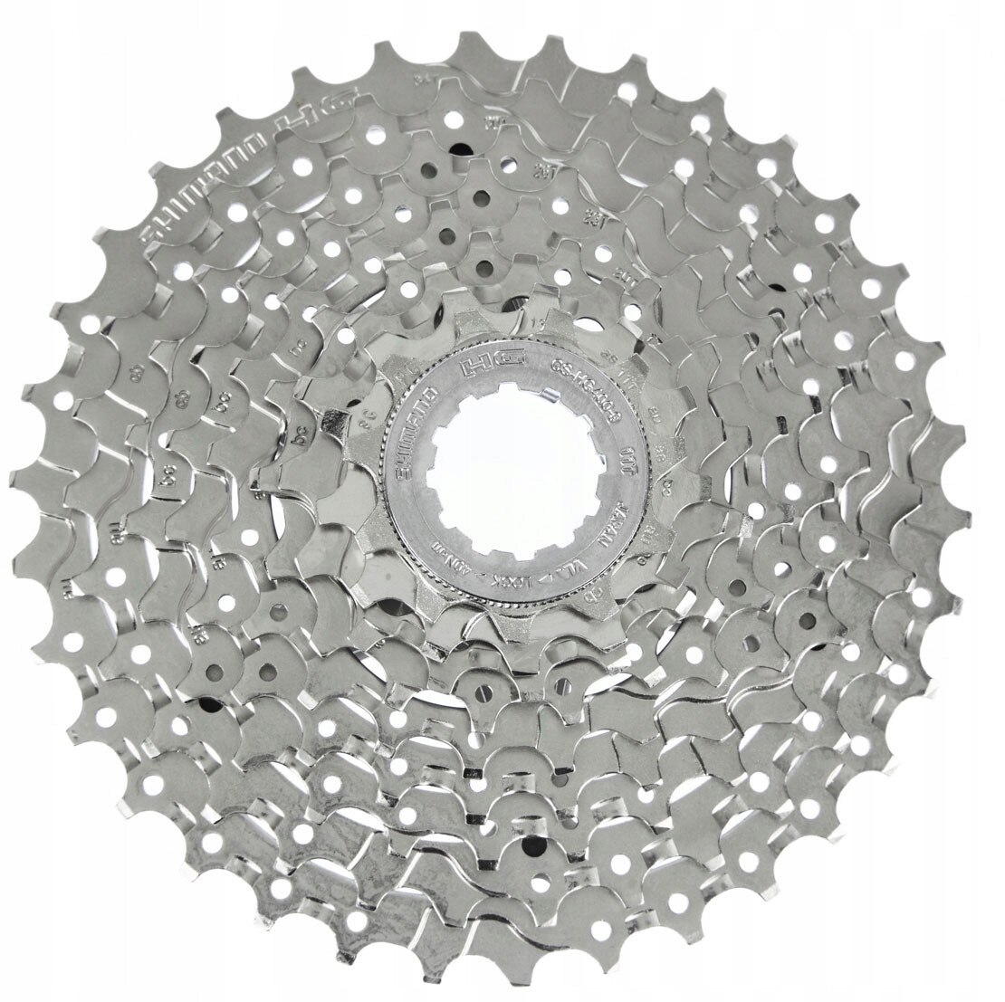 Caseta pinioane Shimano HG400-9, 11-34T, 9 viteze, argintie - eMAG.ro