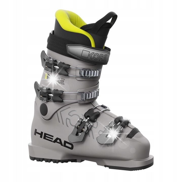 Head KORE 60 JR gyerek sícipő, flex 60, szürke szín, 265 mm
