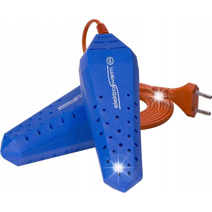Сушилня за обувки, Elektrowarm, модел SB-6, с вентилатор, синя, 230V