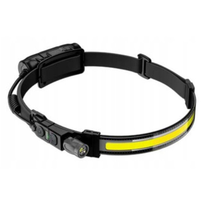LED челник HLP700MS, Stalco, 5 режима, 700 лумена, IP54, 2600 mAh батерия