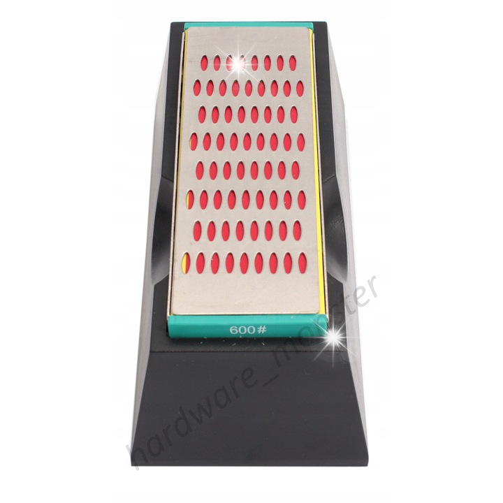 Pro-Technik késélező, gyémánt bevonatú, 4 fokozatú, 7,2x19,2x8,8cm