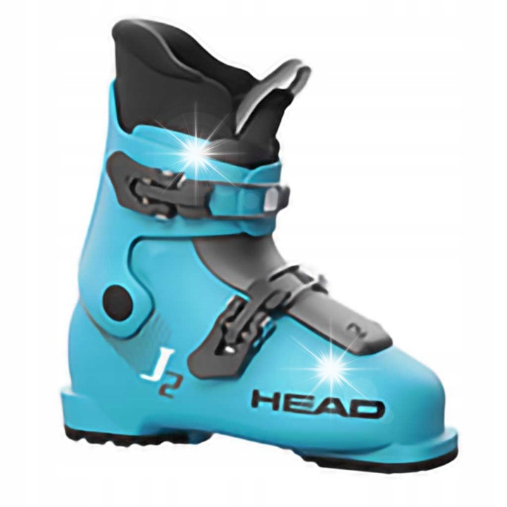 Head J2 junior sícipő, kék sebesség, 20.0/20.5 cm, 2 csat, kényelmes