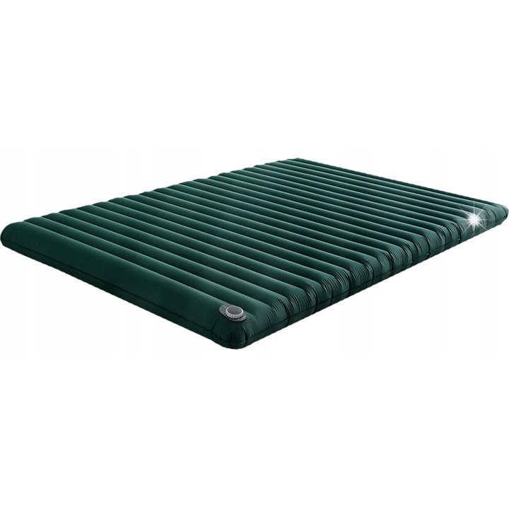 Saltea camping Aerogogo GM2-02, dubla, cu pompa electrica, impermeabila, 200x140x14cm, greutate 2,3kg