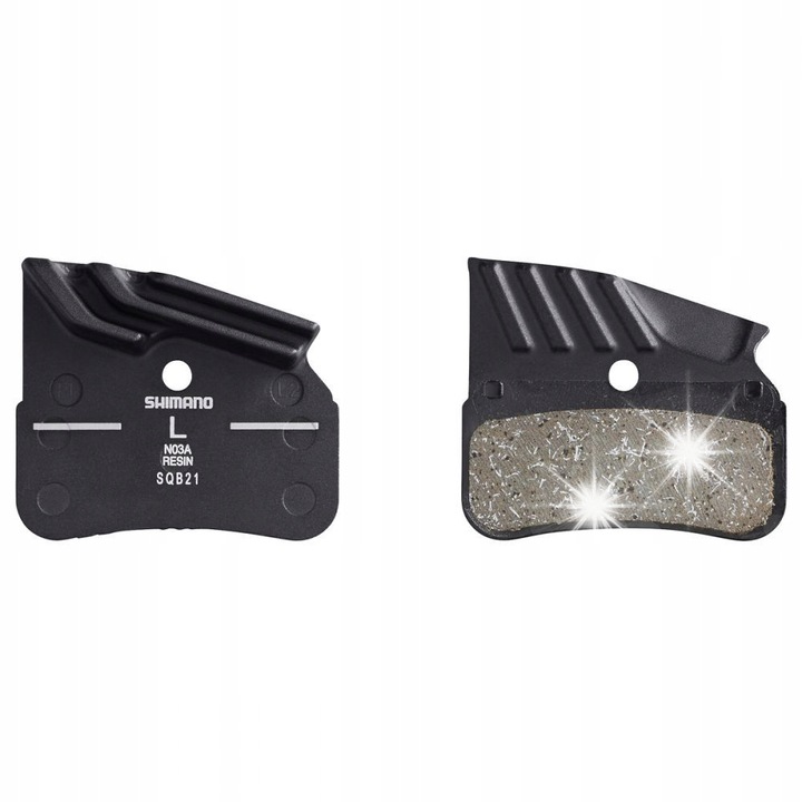 Set oclazini frana Shimano N03A, cu radiator, pentru BR-M9120, BR-M8120, BR-M7120, material zywiczny, in conditii umede si uscate.