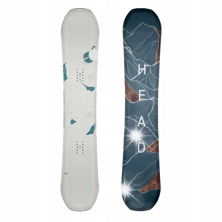 Сноуборд HEAD Shine Lyt, All Mountain, бял, 138см