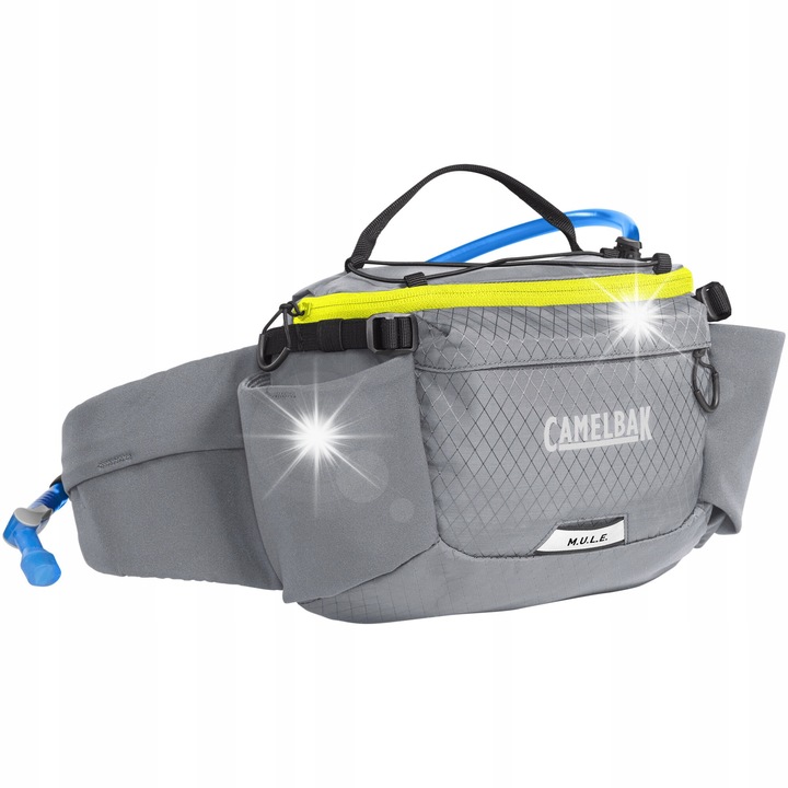 Раници CamelBak M.U.L.E. 5L, резервоар 1,5L, сив, материал Cordura, 5 отделения