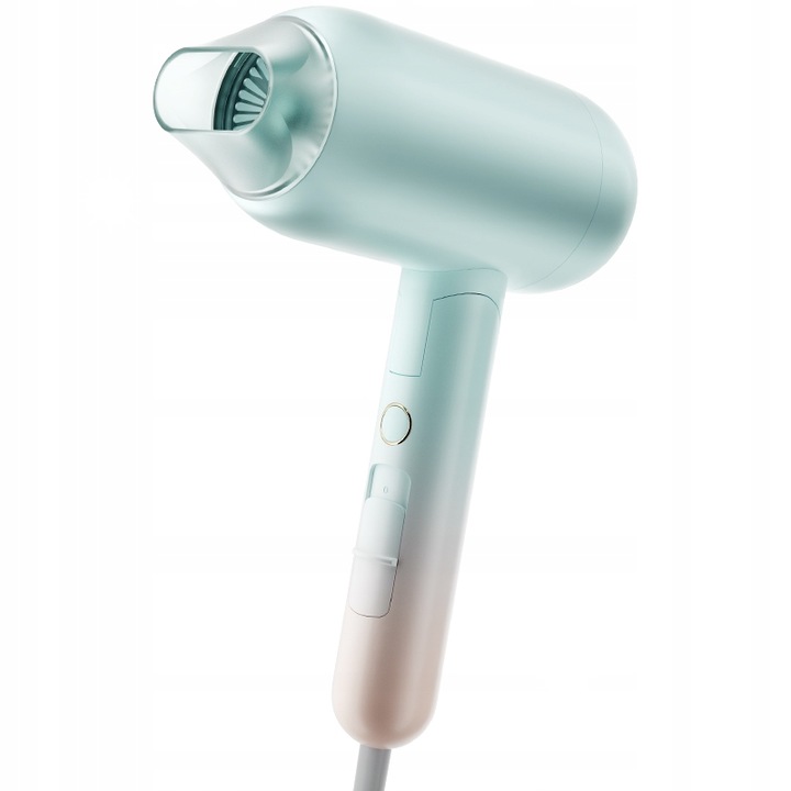 Сешоар Enchen Air 2 Plus, 1800W, зелено-бежов, с концентратор, сгъваем дизайн