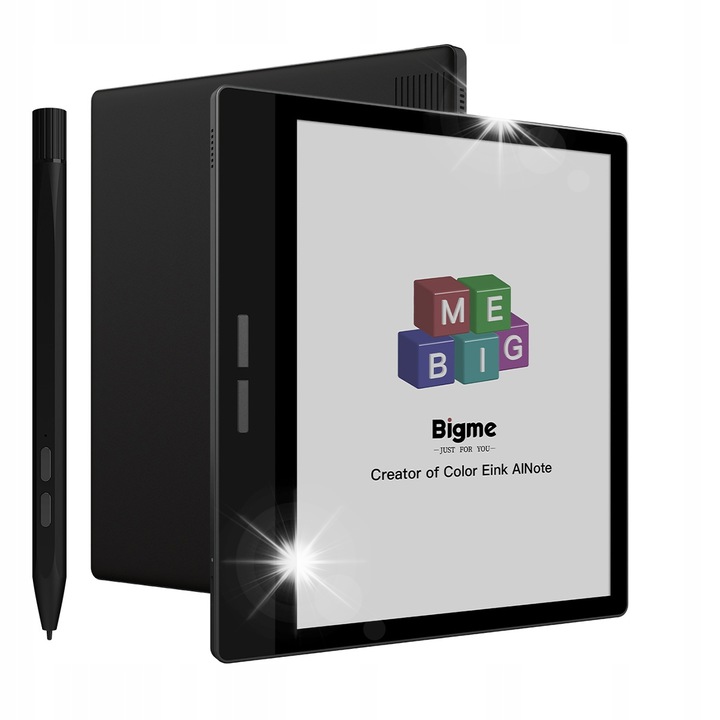 Електронна книга Bigme B751C 4/64 GB 7" цветна, тъчскрийн, регулируемо осветление, пълен комплект