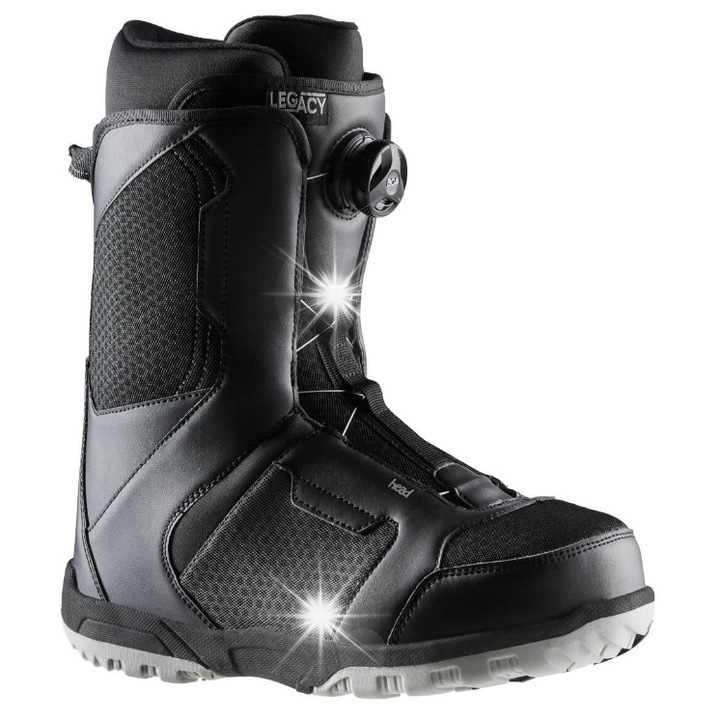 Head Legacy BOA snowboard bakancs, fekete, uniszex, flex 5, méretek 353613