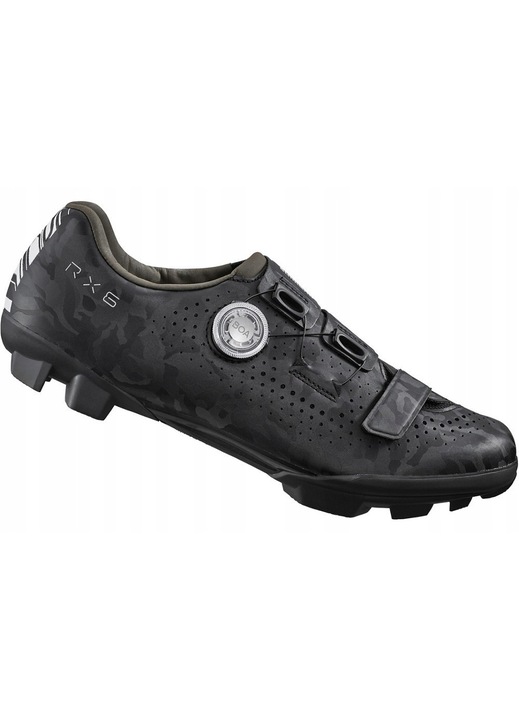 Férfi sportcipő, SHIMANO, SH-RX600, fekete, kerékpározás
