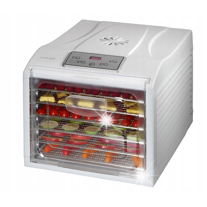 Deshidrator Concept SO2050, 6 site, 500W, alb, 33x30cm