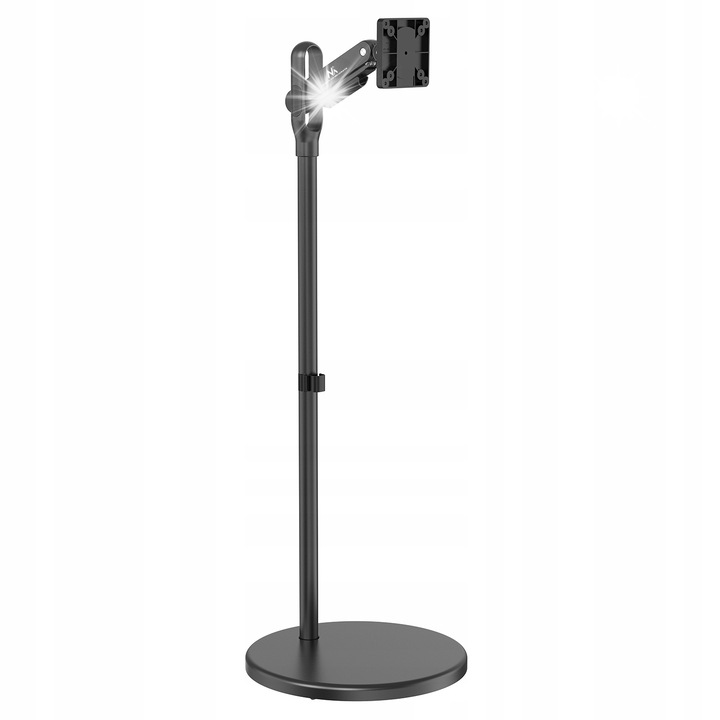 Мобилна стойка за монитор/телевизор Maclean MC-970B, 17"-35", 2-10кг, черна, с колелца