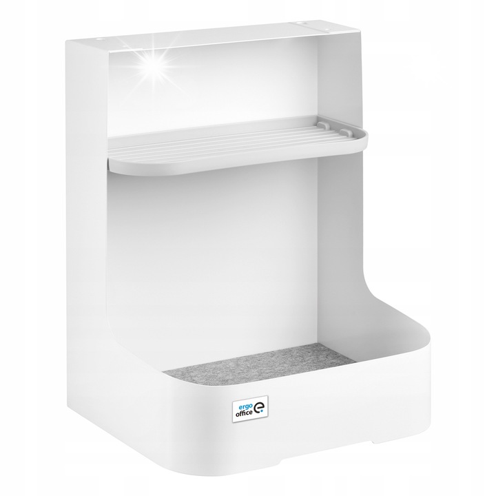 Органайзер под бюро Ergo Office ER-442, бял, 330x255x400mm, 2 рафта