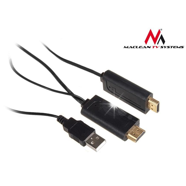 HDMI кабели Maclean 305м, 16Gbps, Full HD, 3D