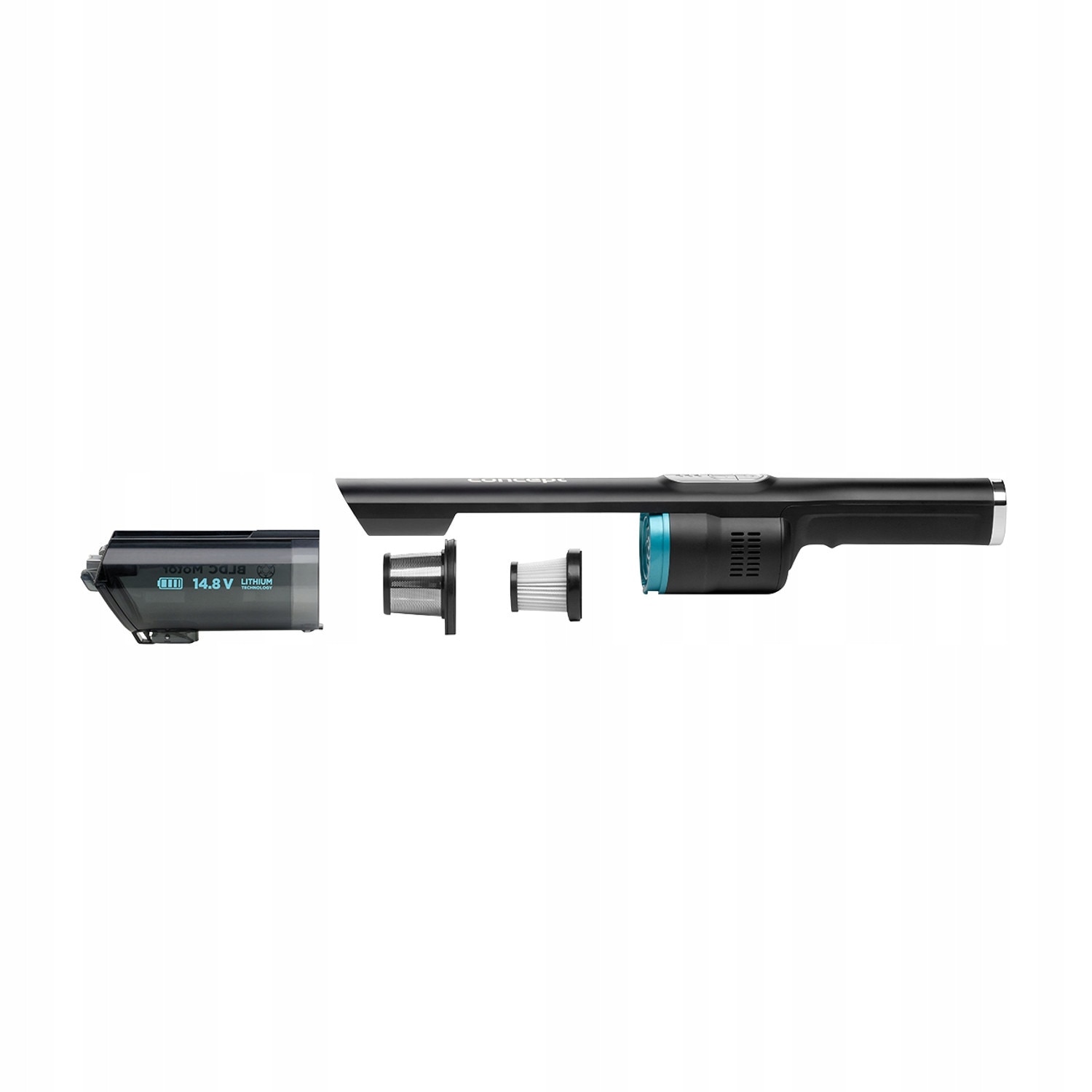 Aspirator vertical si manual Concept Direct Air 14,8V, 2 in 1, 10-20 kPa, 1,54 kg, set complet