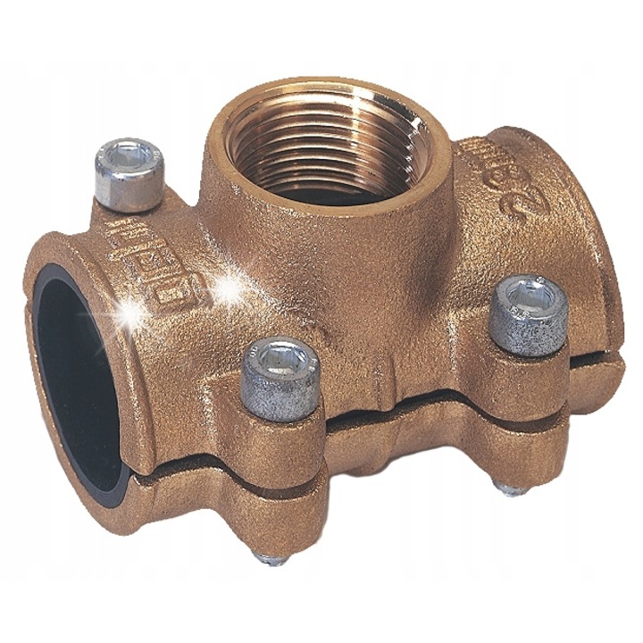 Obejma mosneazna Gebo 22mm x 1/2", pentru instalatii de apa si incalzire