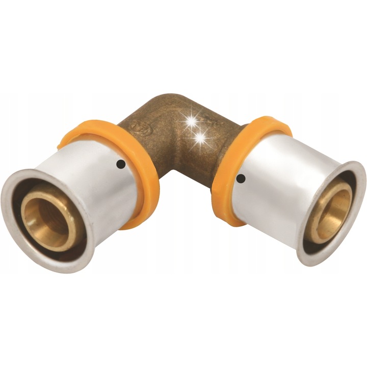 Fitinguri KAN-therm, coloana presata 32x32, pentru instalatii apa si incalzire, rezistent la coroziune, usor de montat