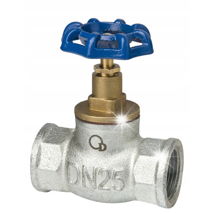 Спирателен кран Diamond 5/4", чугун, месинг, EPDM, 102мм
