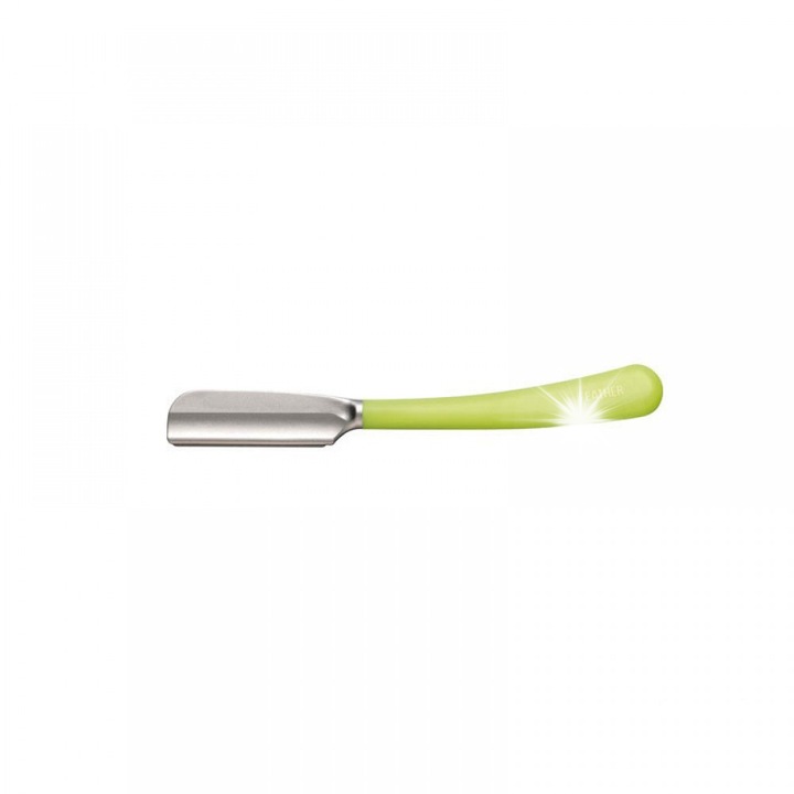 Feather Professional Artist Club Lime shavette borotva, inox, lime, 1 pengével szettben
