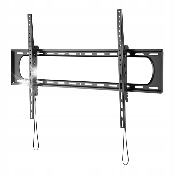 Стойка за телевизор Maclean, 60-120", бяла, за стенен монтаж, капацитет 120 кг, VESA 900x600 мм