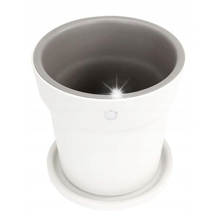 Интелигентна Bluetooth саксия RoPot, Xiaomi, бежова, 165x165x161мм, комплект със стойка, USB кабел, инструкции