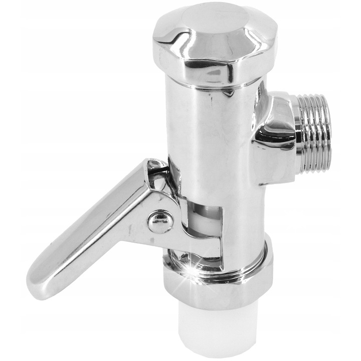 Supapa de spalare WC 3/4", cromat, constructie solida, usor de montat
