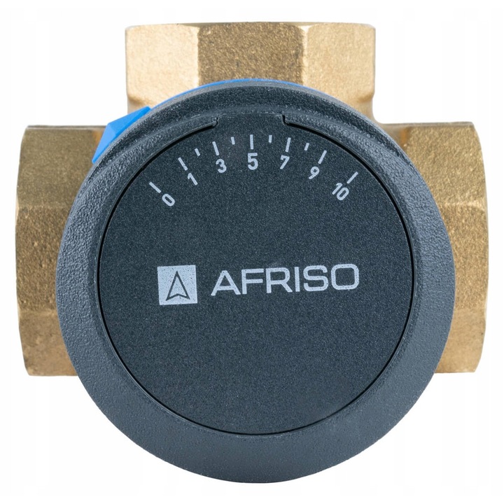 Afriso ARV 384 háromutas keverőszelep, sárgaréz, 1", 25x10cm
