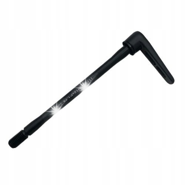 Butuc roata bicicleta, QR-462R, 12mm, 172mm, aluminiu/tel, 72g