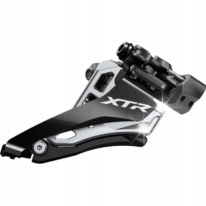 Schimbator bicicleta Shimano XTR FD-M9100, 2x12 viteze, montare tip M, 34,9mm, negru
