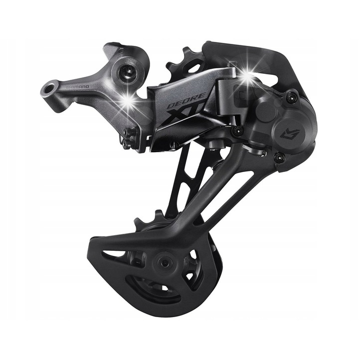 Заден дерайльор за велосипед Shimano DEORE XT RD-M8130, 11 скорости, SGS, технология Shadow RD+, цвят: сребрист