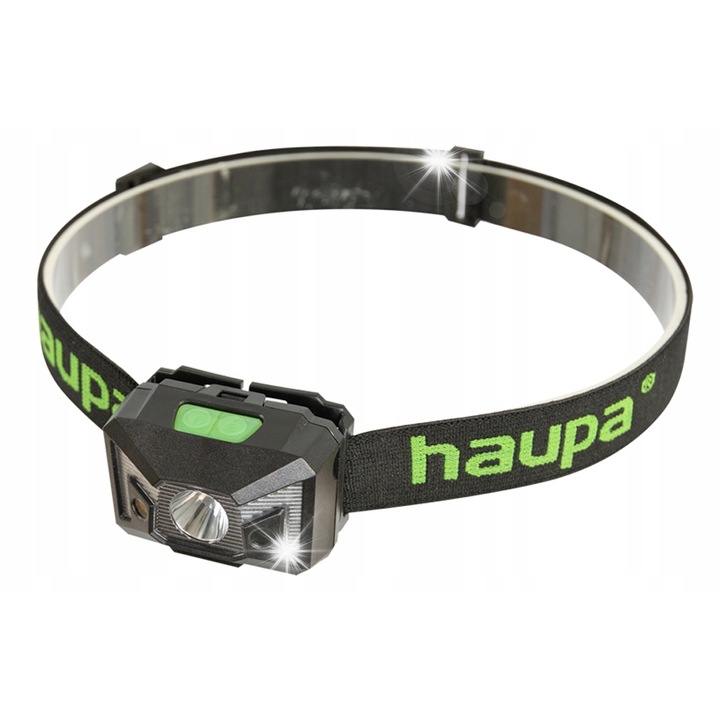 Челен фенер HUPflash 155+, Haupa, 155 Lm, акумулатор 3,7 V, 60x45x38mm, комплект 1 бр.