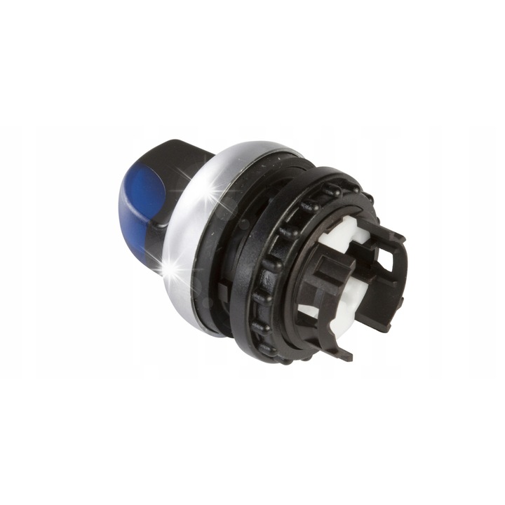 2 állású kapcsoló, Eaton, M22-WRLK-B, világító, kék, 22mm, IP66