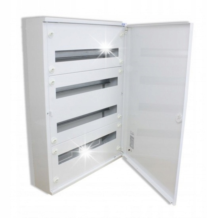 Tablouri electrice, Eaton, rozdzielnica modulara 4x24, alb, 755x545x140mm