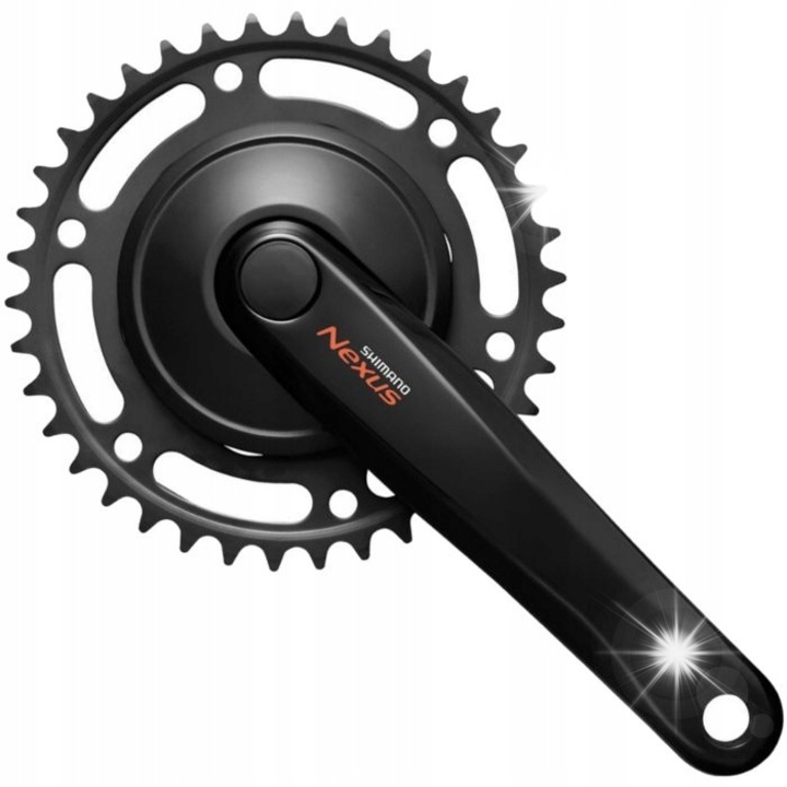 Mecanism de pedalare Shimano FC-C6000, 38T, 170mm, negru