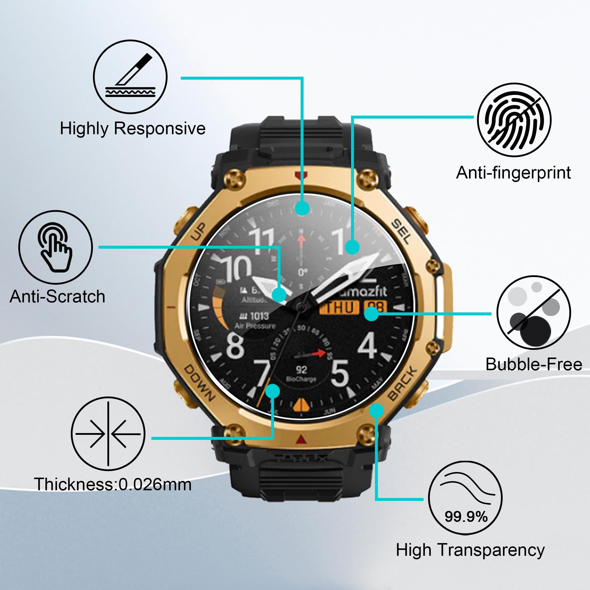 Folie protectie sticla Realme C63 4 buc