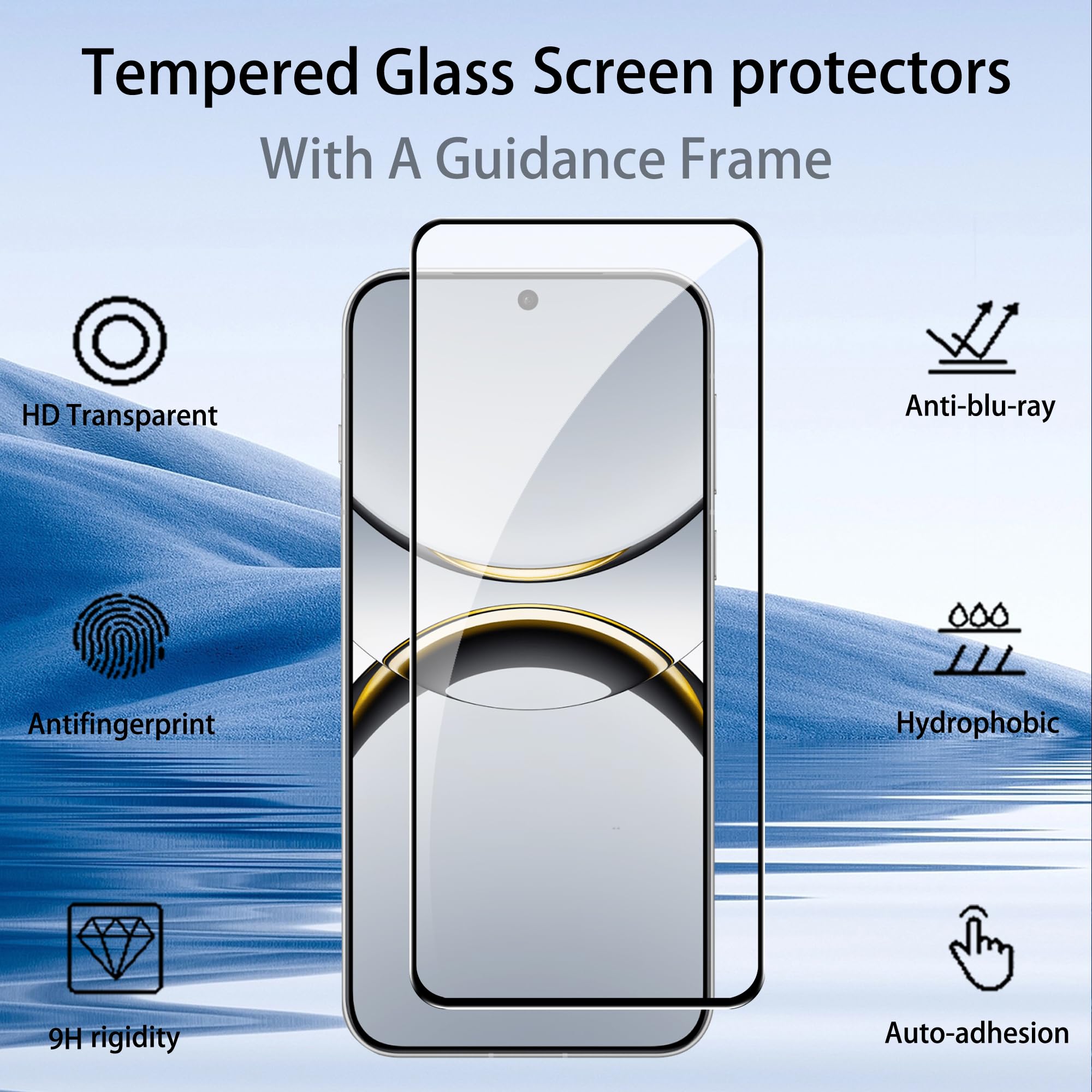 Folie Protectie zZjoOoj OPPO Find X8 Sticla 2 Buc