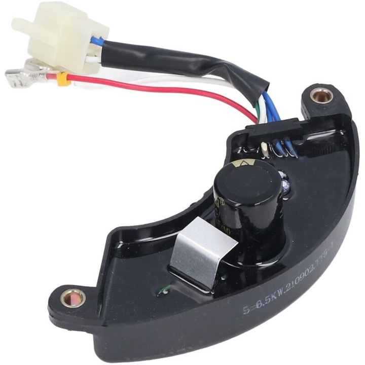 Regulator de tensiune AVR universal pentru generatoare 5-6.5 kW, protectie la supratensiune si scurtcircuit, 220V, 6 fire