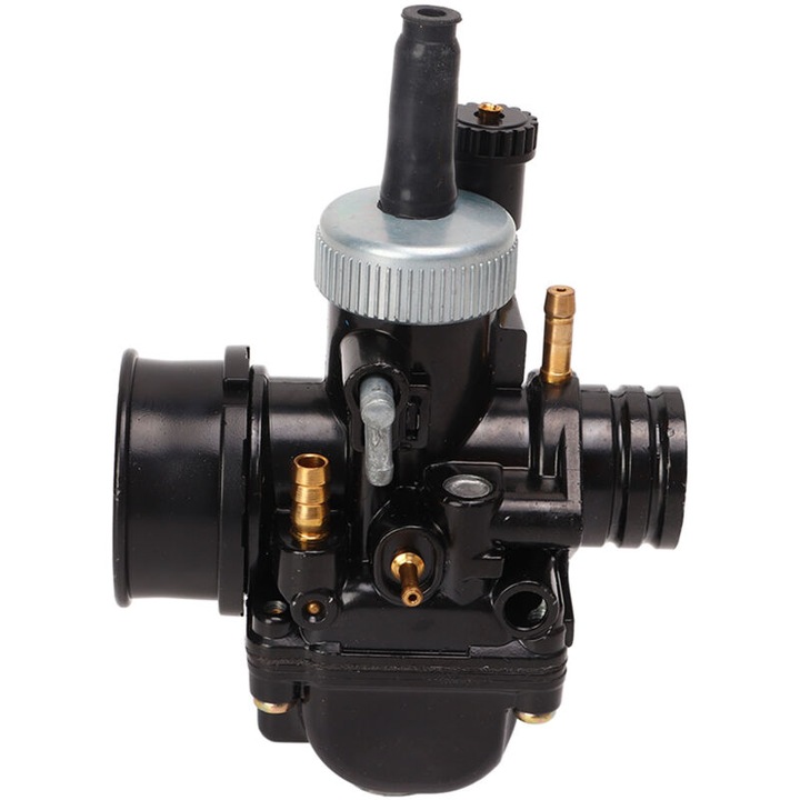 Carburator 19mm metalic pentru motoare 50cc-100cc, set de inlocuire pentru scutere si ATV-uri