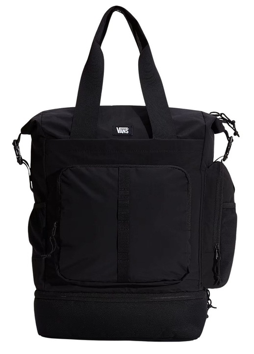 Vans Wilder hátizsák, multifunkcionális, fekete, 100% nylon, férfiaknak és nőknek