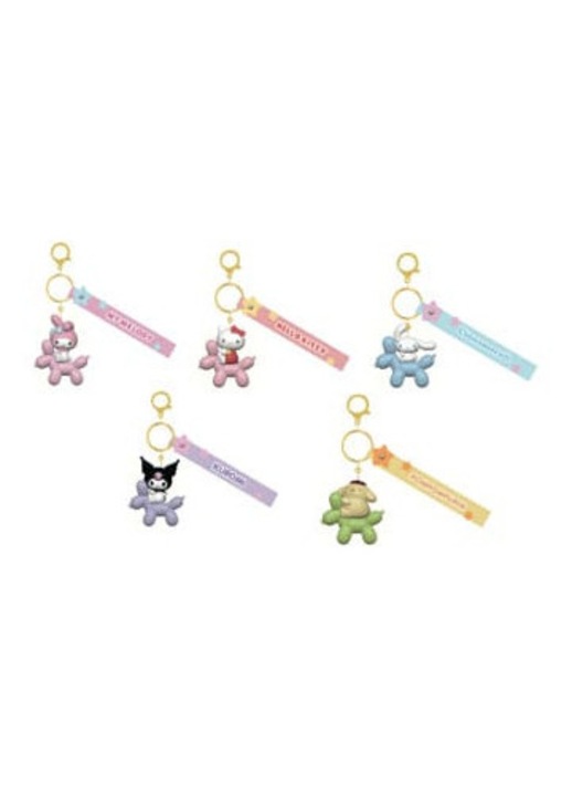 Фигурки YUME TOYS - Комплект Hello Kitty и Приятели, многоцветен, 12 броя