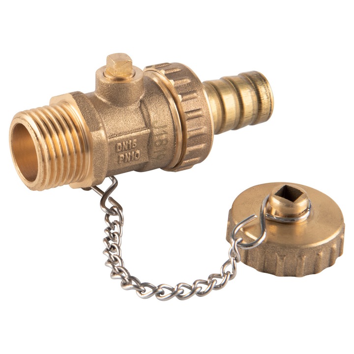 Robinet de scurgere, Ferro, 3-4", corp din bronz, tehnologie avansata