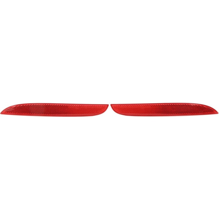 Reflector de pare-chocs spate, 63142990863, 63142990864, rosu, set pentru E84 X1 2010-2015