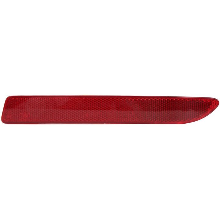 Reflector de pare-chocs spate pentru Koleos II MK2 2016-2020, material ABS, instalare simpla, rosu