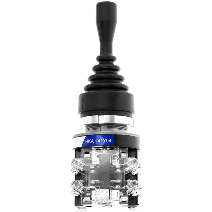 Joystick kapcsoló 4 pozíciós, műanyag és fém, 15x4,8cm, elektromos áramkörökhöz