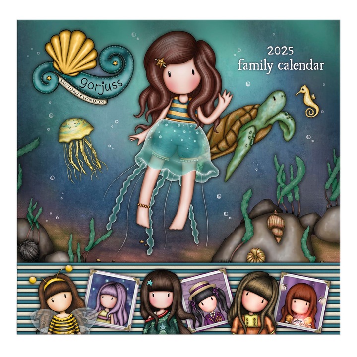 Calendar Familie Santoro 2025 5 Coloane Planificator