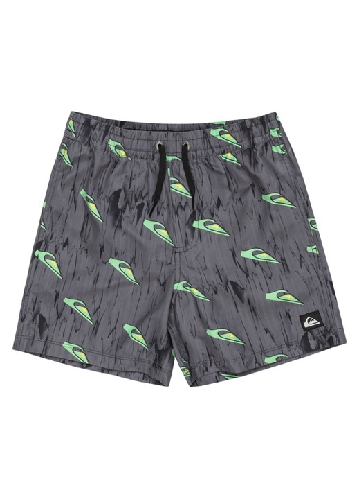 Детски бански, QUIKSILVER, Къси панталони NEXT GEN K 14" RAVEMIX, цвят сив, 176 CM