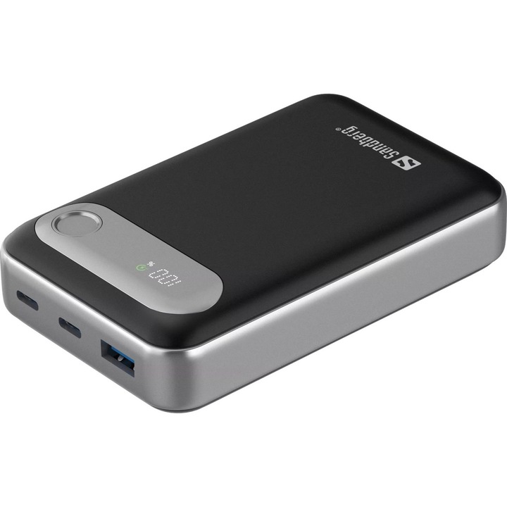 Power bank Sandberg 20000mAh fekete